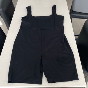 Open Edit Black Romper